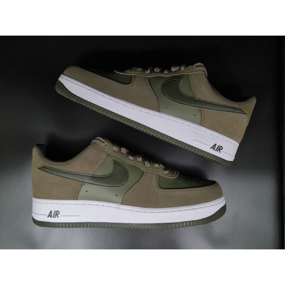 Nike Air Force 1 Low '07 LV8 Medium Olive White. SIZE 13 - IB6388-200